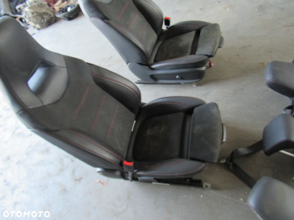 mercedes a klasa w177 komplet foteli półskóry - 8