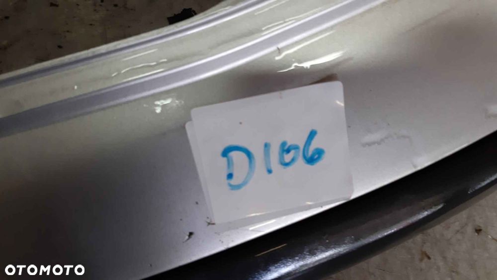 $ ZDERZAK TYŁ TYLNY FORD FOCUS MK.2 2 II PDC CZUJNIKI 03 SREBRNY HB - 2