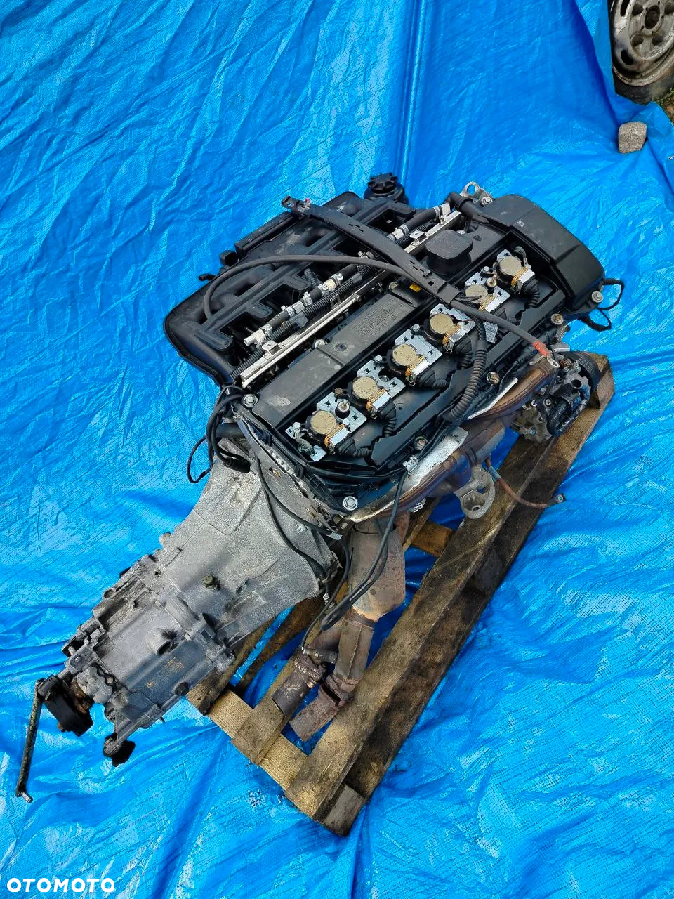SWAP KOMPLETNY SILNIK SKRZYNIA WIĄZKA KOMPLET BMW E46 320i 2.2 i 170KM M54B22 - 8