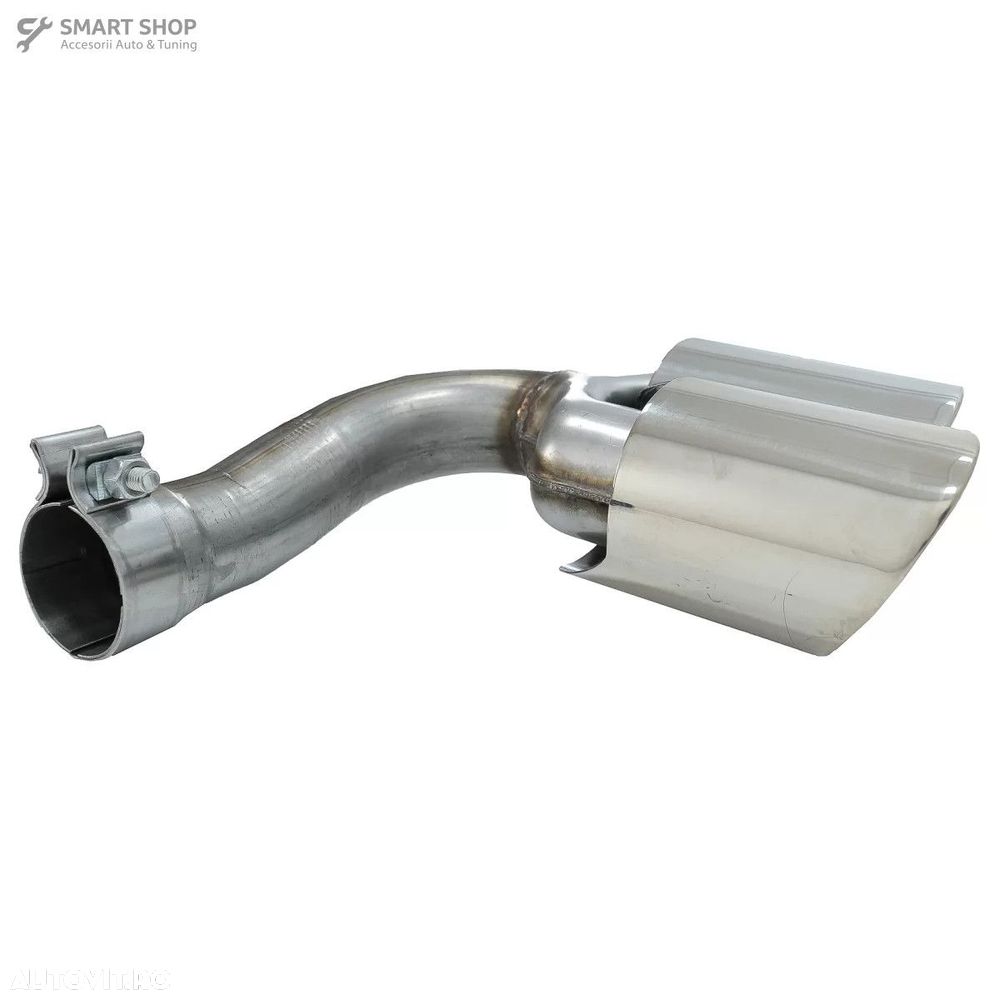 Ornamente Evacuare Porsche Cayenne 9Y0 SUV 3.0 (2018-up) Crom - 8