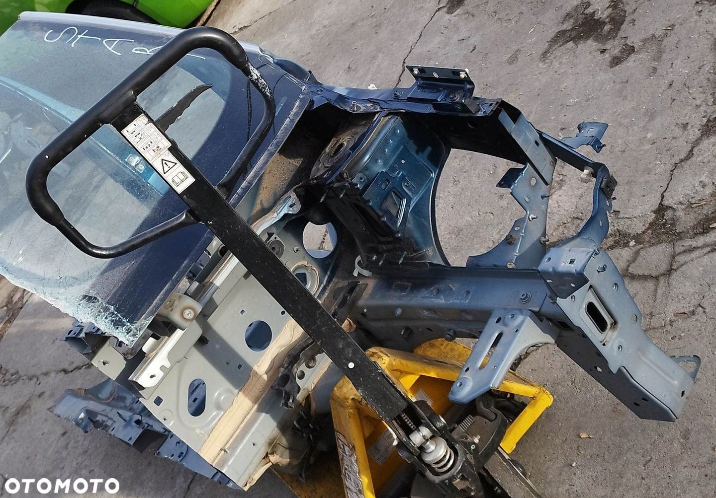 BIXVX ćwiartka słupek środkowy lewy przód próg podłużnica RENAULT CAPTUR 1 - 5