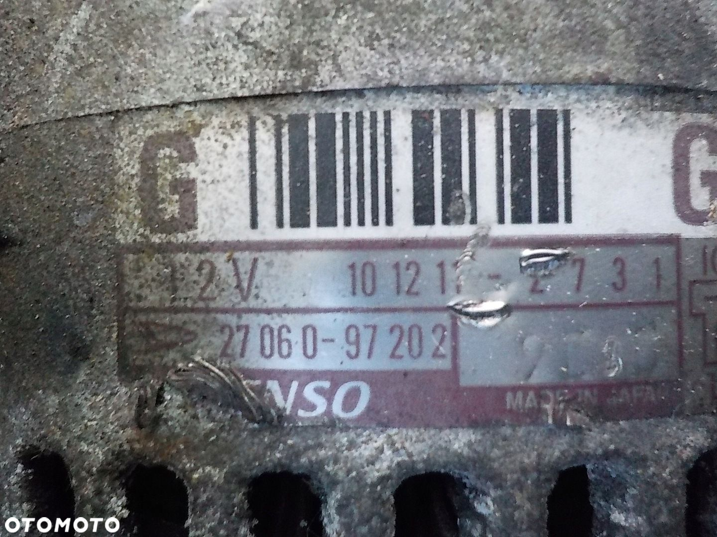 DAIHATSU SIRION 1.0 B ALTERNATOR 27060-97202/3 - 5