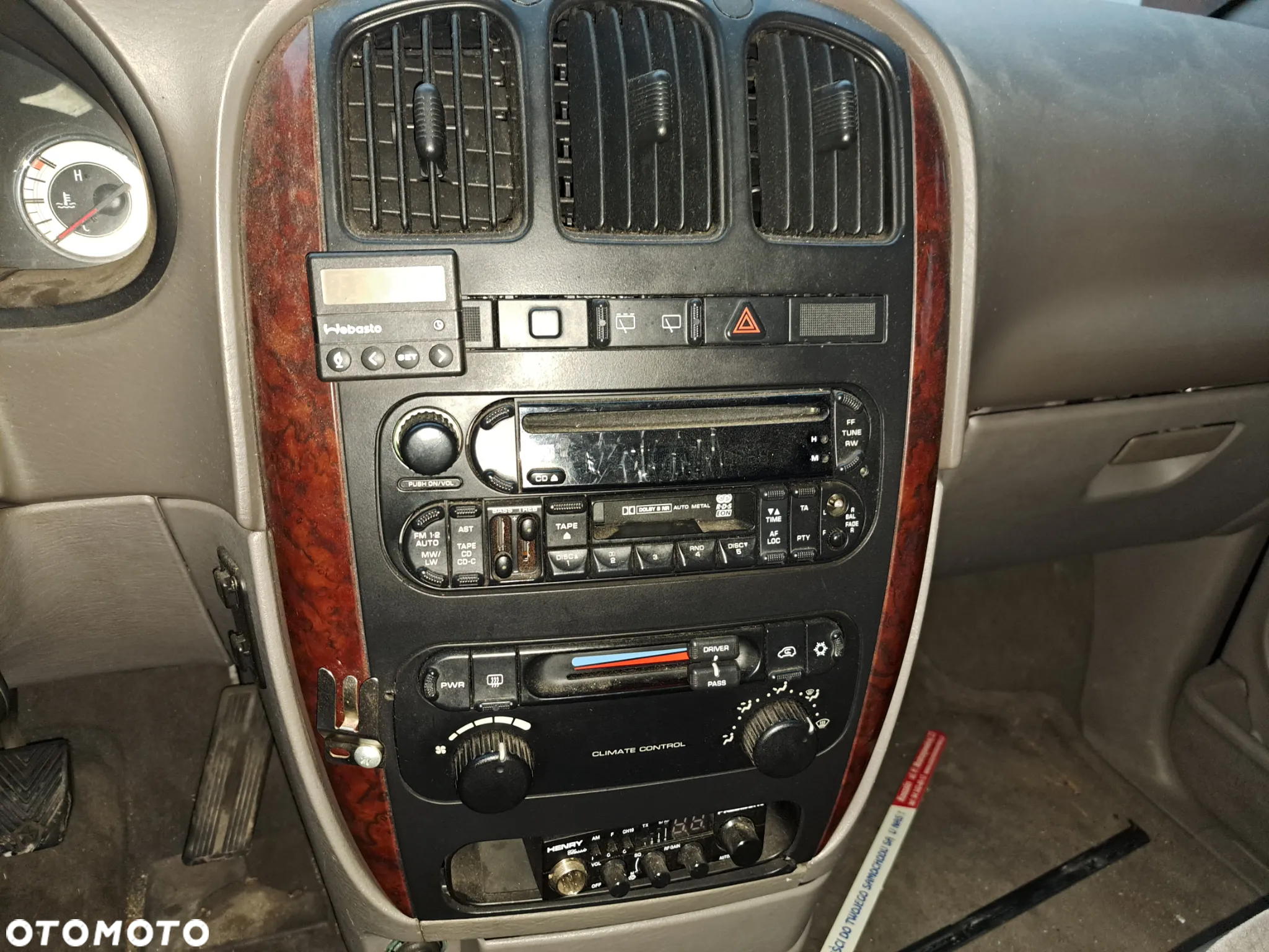 CHRYSLER GRAND VOYAGER 2,5 crd, CZĘŚCI, lampy, maska, błotnik, Alternator - 5