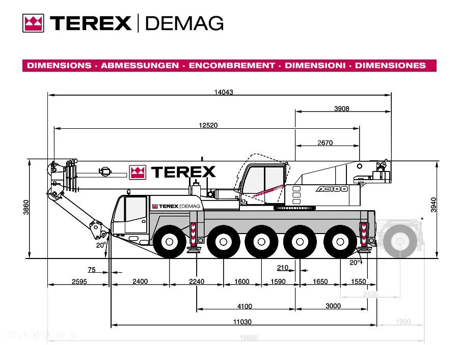 Inny TEREX DEMAG AC100 - 10