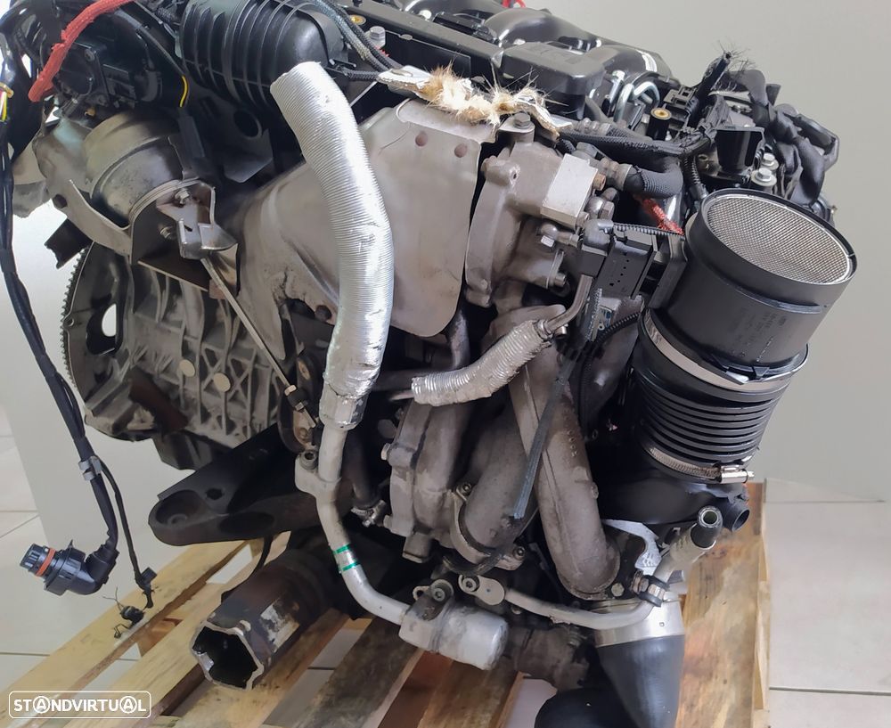 peças Motor Bmw X3 35D bi-turbo 286cv M57 bloco aluminio E87 306D5 caixa velocidades 6HP-28x - 5