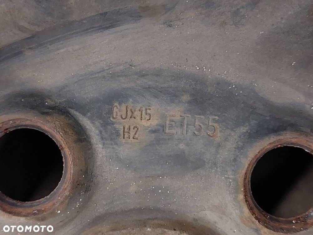 FELGI STALOWE 2 SZT 5x112 6Jx15 ET55 FI57,1 AUDI VW SKODA SEAT - 7