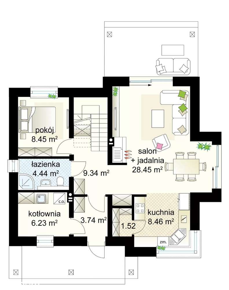 6 pokoi-DEWELOPERSKI-Wolnostojący-Pod Lasem-Halemba - Pełny obrazek: 5/10