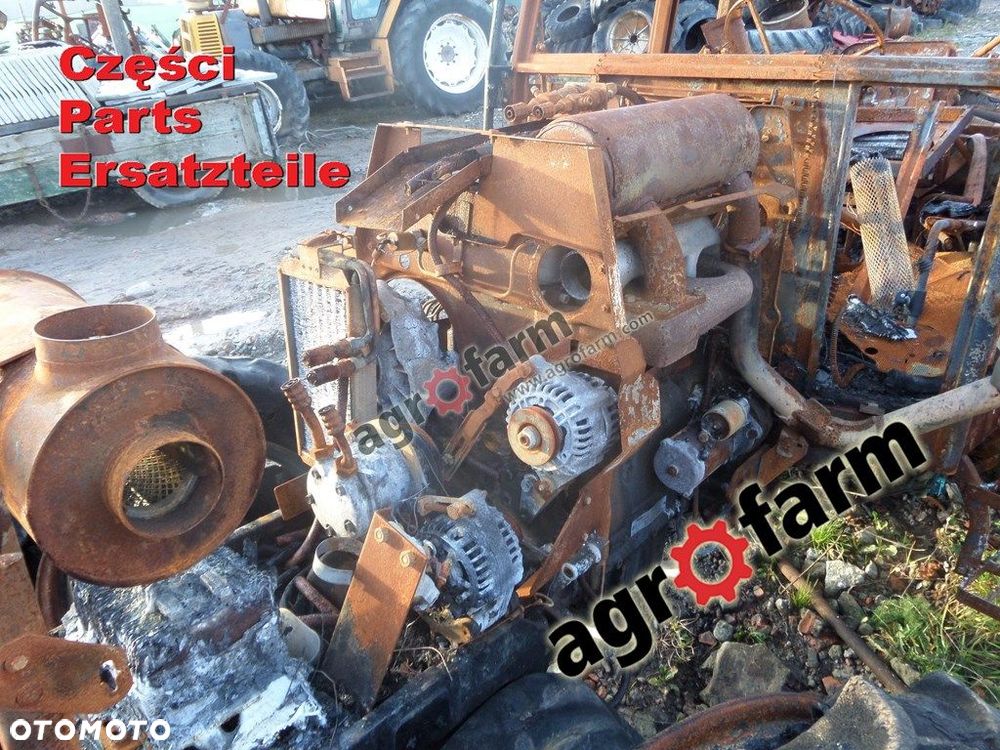Deutz Agroplus 70 części, skrzynia biegów, silnik - 2