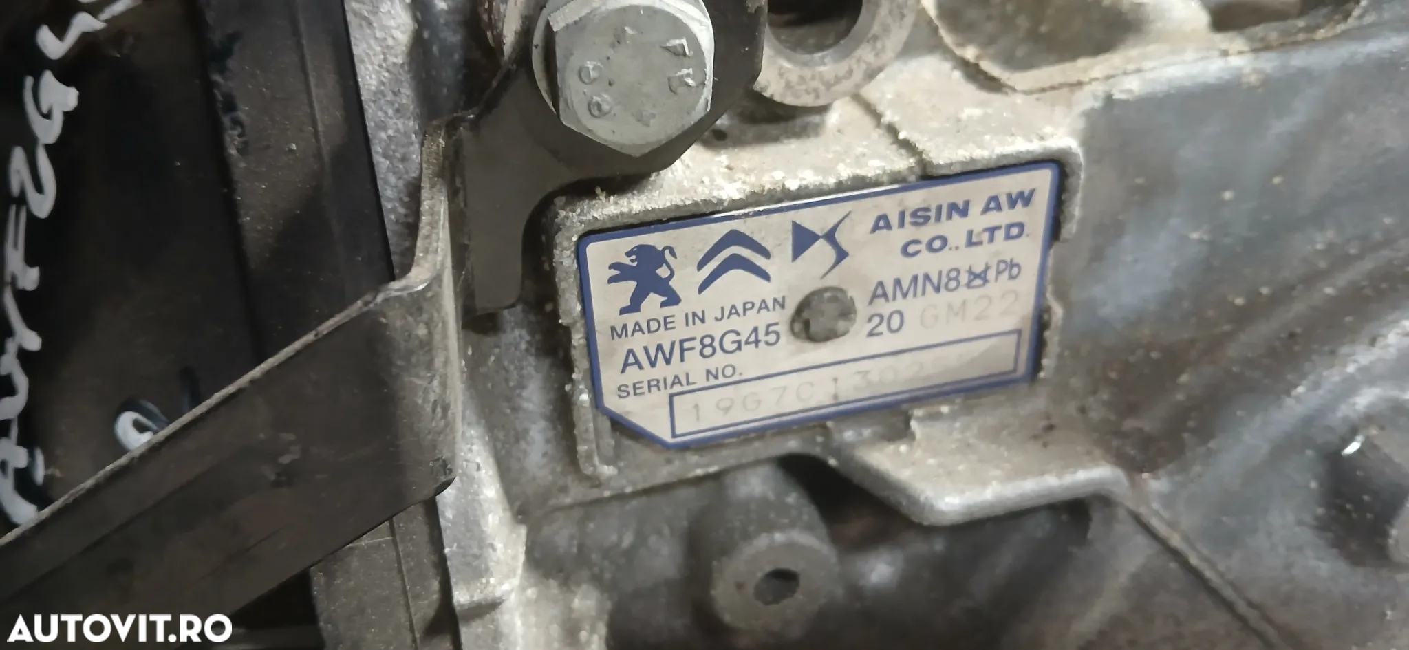 Cutie de viteza automata AWF8G45 Peugeot Boxer Citroen Jumper 2.0 hdi 2019 - 2