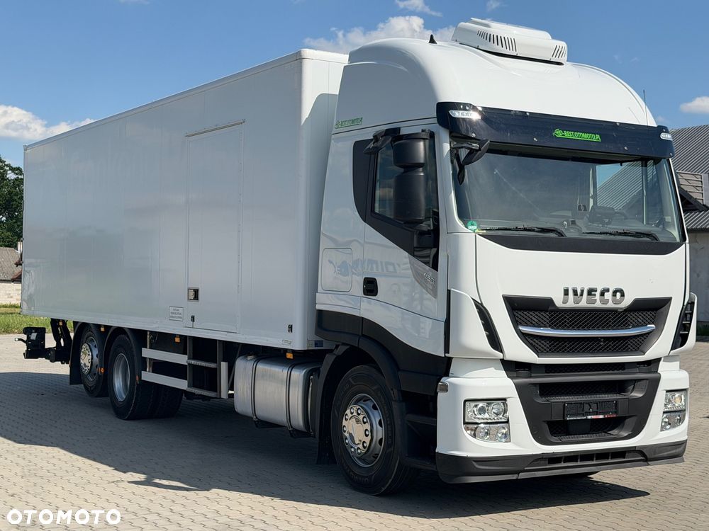 Iveco STRALIS 420 / HI-WAY / KONTENER / WINDA / 23 EUROPALETY / EURO 6 / AUTOMAT / 6x2 / OŚ SKRĘTNA / PODNOSZONA / 2019 ROK / SPROWADZONY - 2