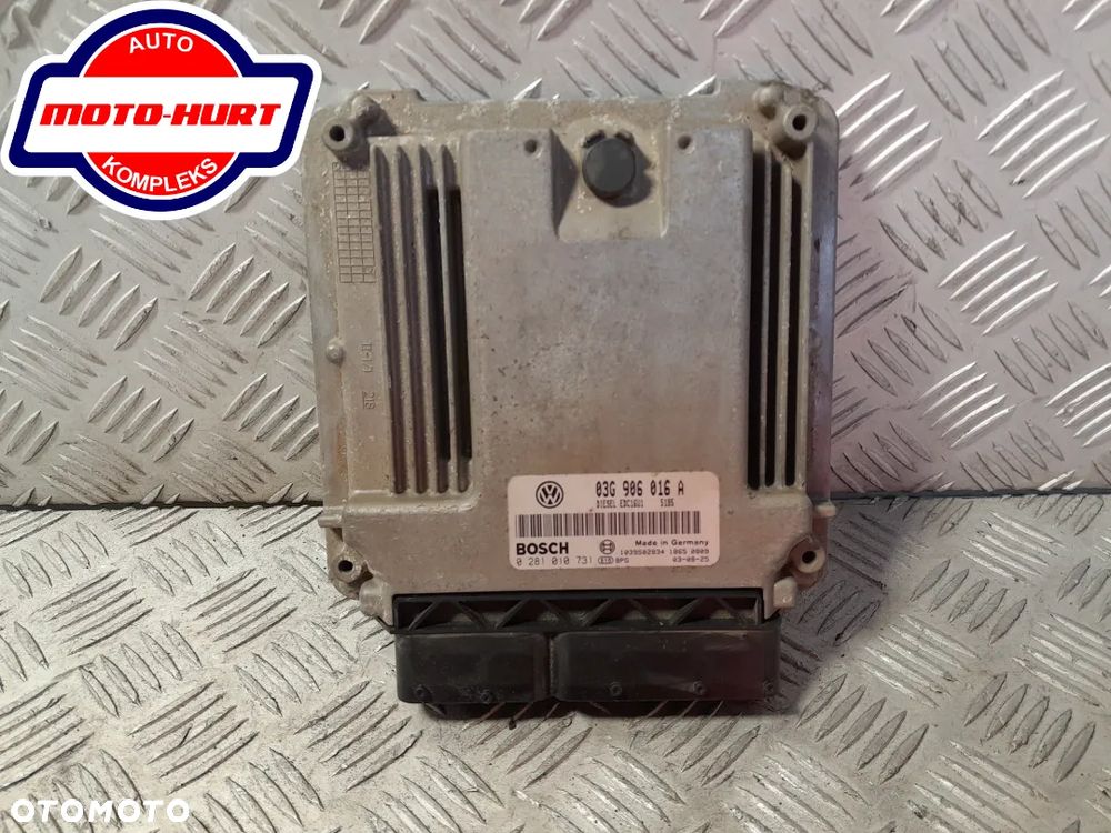 STEROWNIK KOMPUTER SILNIKA TOURAN 1.9 TDI 03G906016A - 1