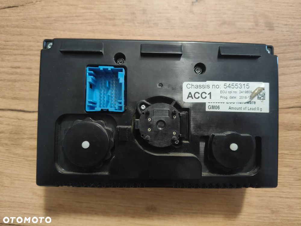 Panel klimatyzacji 5455315 - 2