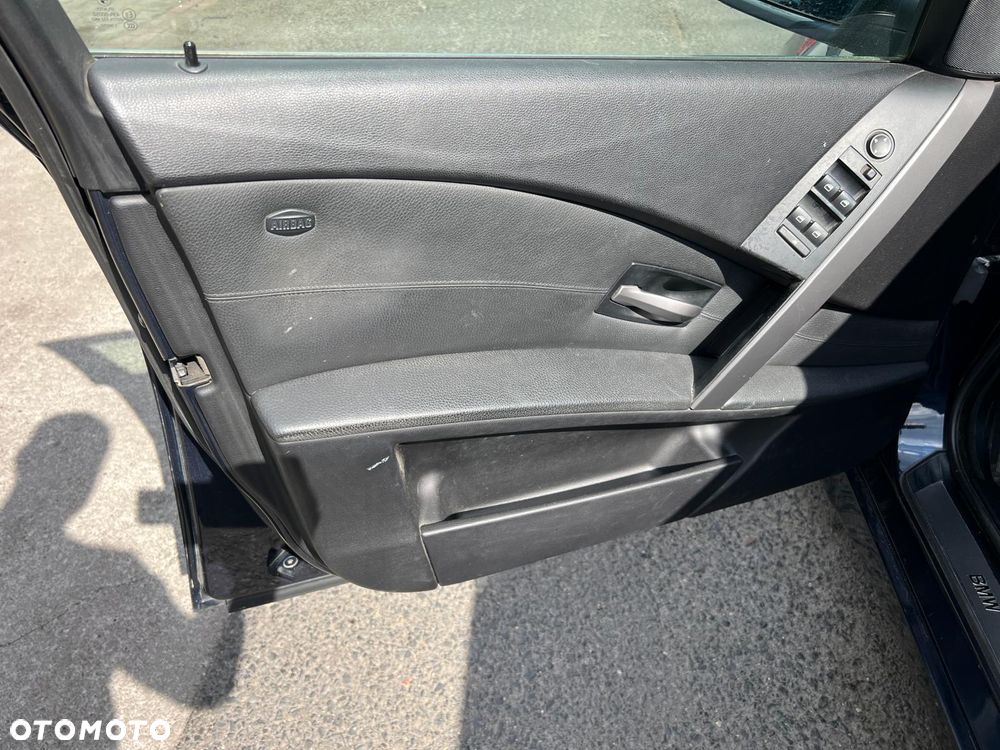 E60 Bmw fotele sedan skóra czarna elektryka pamięć grzane Europa Bdb stan ! - 4