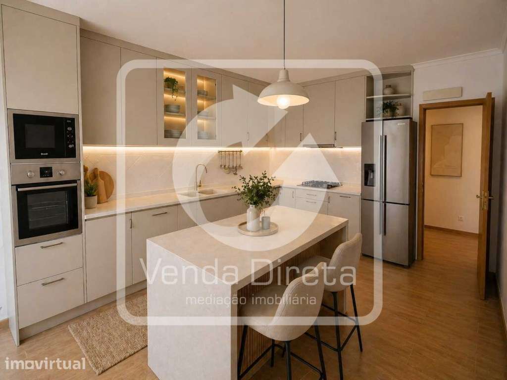 ApartamentoT4 com 2 estacionamentos e 2 Arrecadações na Av. do Boca... - Grande imagem: 3/42