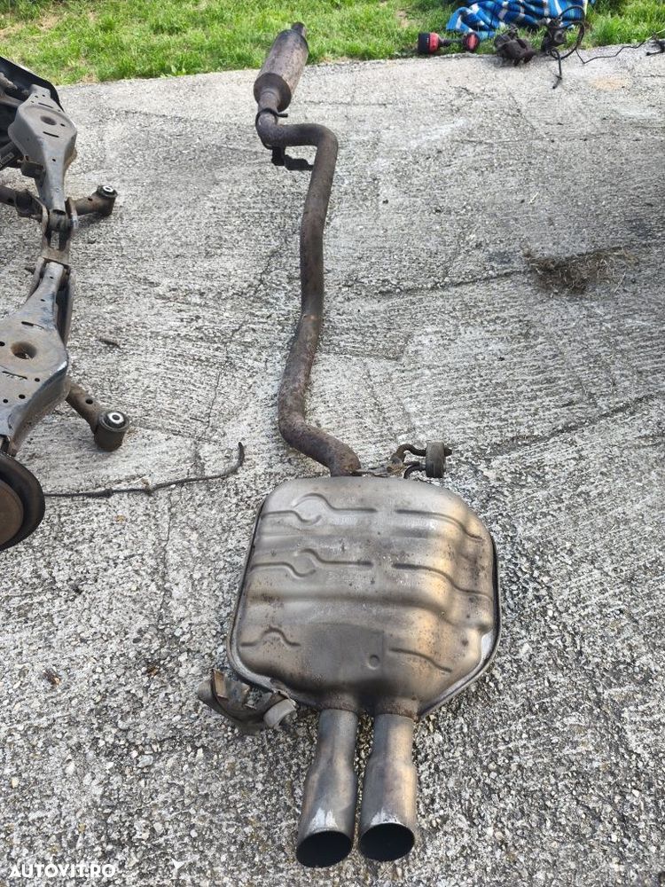 Tobă eșapament intermediară și finală Volkswagen Passat B6 2005-2010 - 2