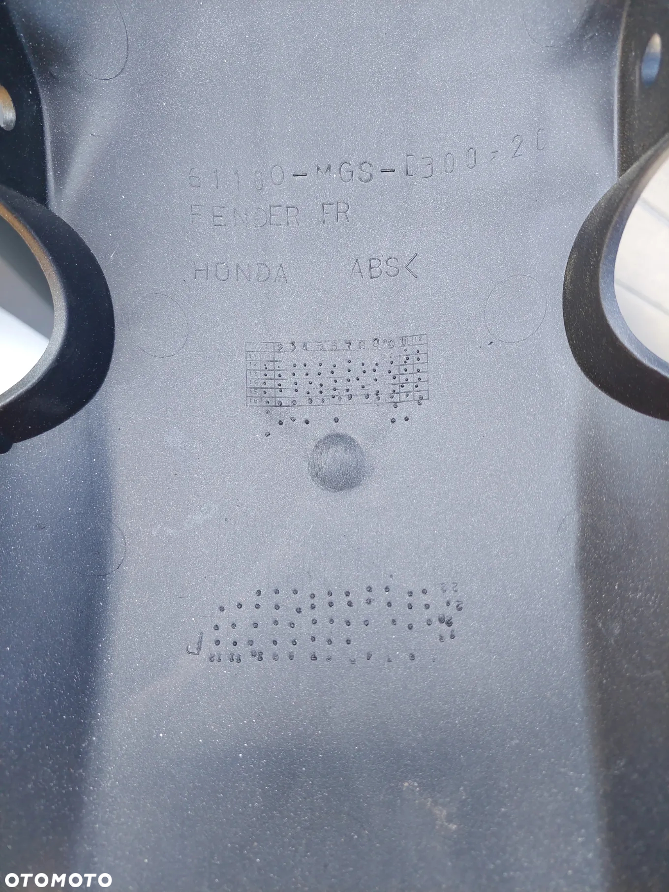 HONA NC 700 błotnik owiewka wypełnienie bok boczek - 2