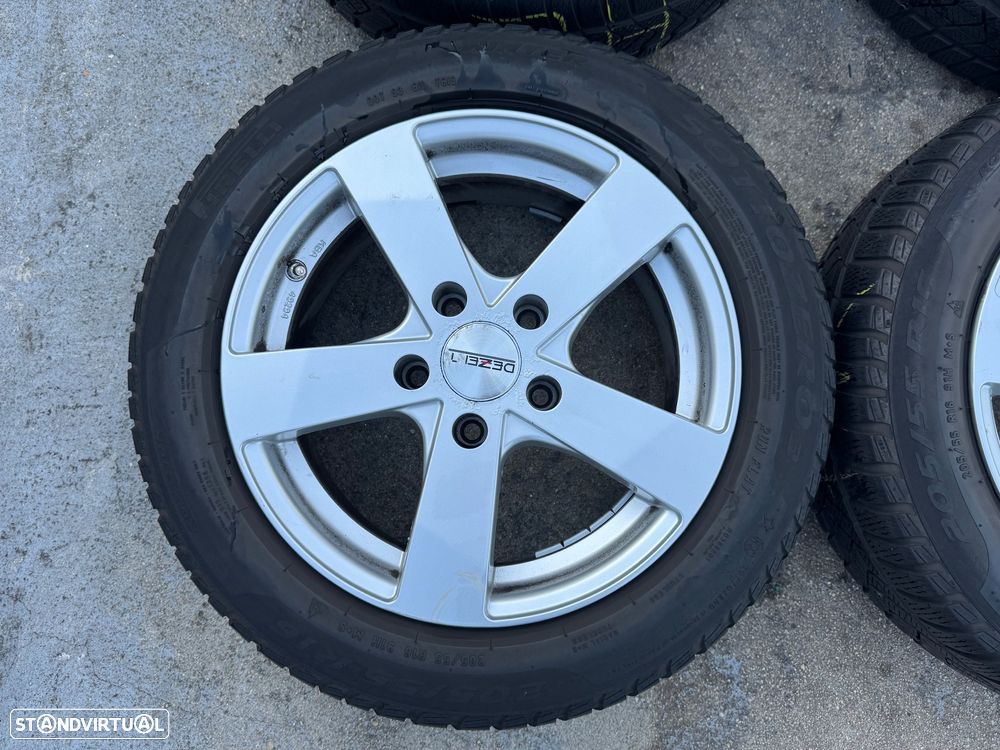 Jantes R16 5x120 BMW com pneus - 6