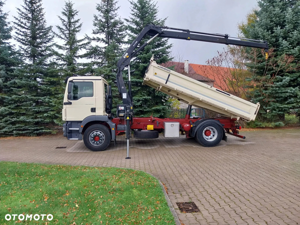 MAN TGM 18.290 / 3-str. MEILLER z HDS HIAB 111/pilot