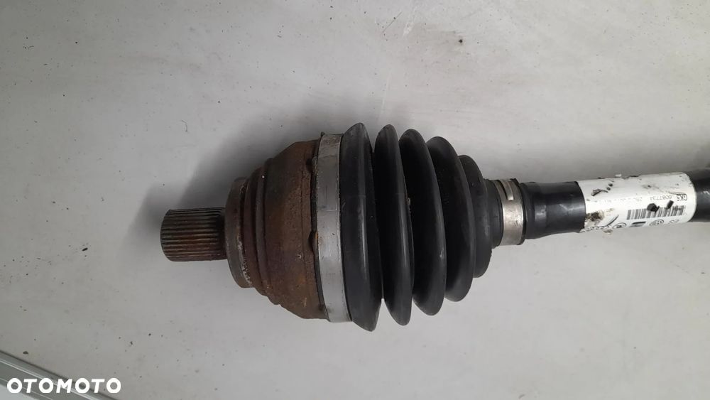 VW SHARAN  PÓŁOŚ LEWA PRZEDNIA 7N0407763 - 2
