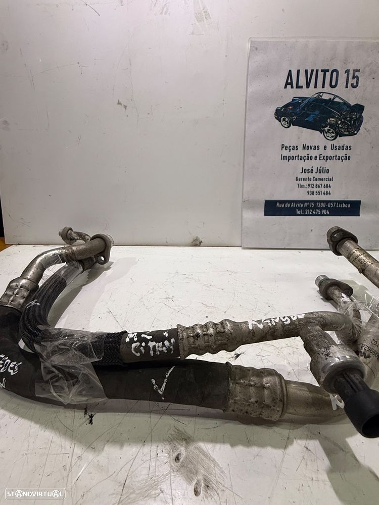 Tubos ac ar condicionado mercedes Citan Renault Kangoo 2008-2018 Conjunto de tubos de ar condicionado Renault Kangoo II Fase II de 2013 a 2021 | 924409729R / 924414042R 924609962R / 924901043R - 1