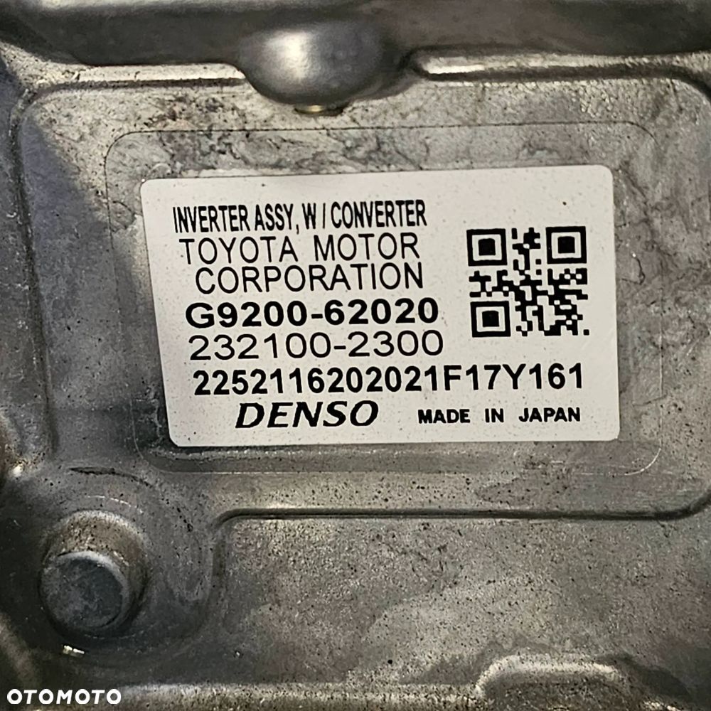 TOYOTA MIRAI II FCEV 2021 G920062020 Falownik / Przetwornica napięcia - 2