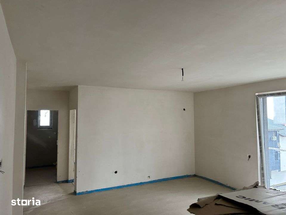 Apartament 2 camere cu parcare, 52 mp, semifinisat, zona Teilor — fotografia 3