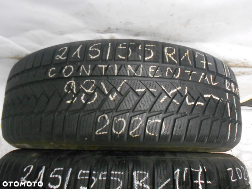 OPONY 215/55R17 CONTINENTAL WINTER CONTACT TS 850P XL DOT 2020 / 2516 8MM - 3