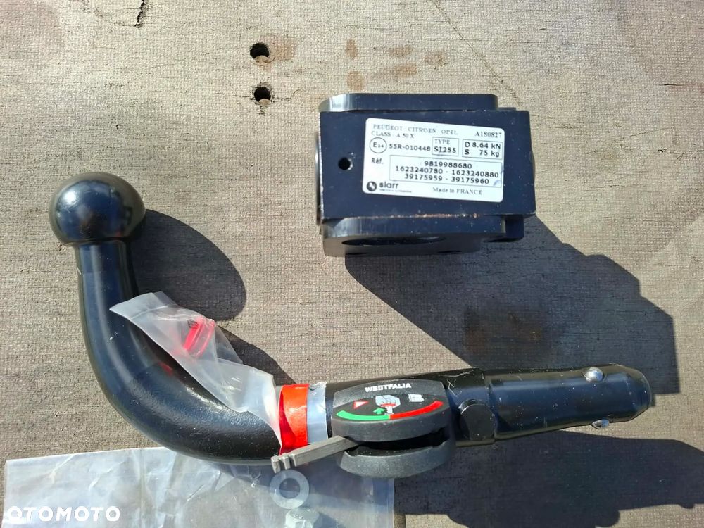 KULA HAKA HAK HOLOWNICZY WPINANA OPEL COMBO TOYOTA PROACE 9819988680 - 3