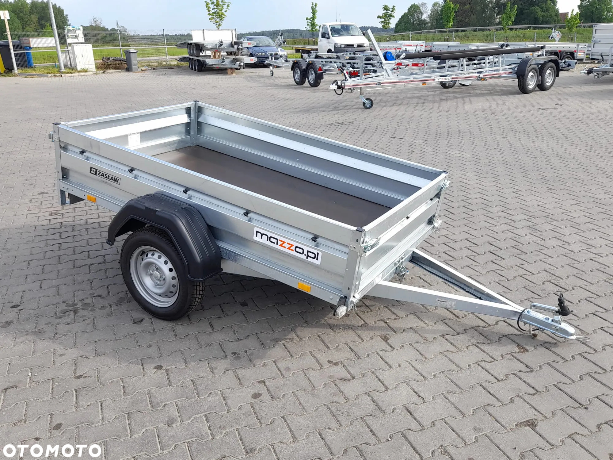 Zaslaw Dostawa Przyczepka uchylna DMC750kg 205x122x35cm SOLIDNA I MOCNA! HIT! - 6