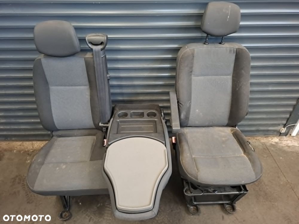FOTEL LEWY PRAWY PRZEDNI FOTELE KIEROWCY PASAŻERA DWÓJKA RENAULT MASTER III OPEL MOVANO B - 5