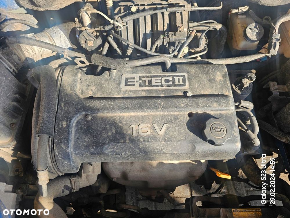 silnik kompletny chevrolet aveo II t250 08r 1.4 16V F14D3 - 1