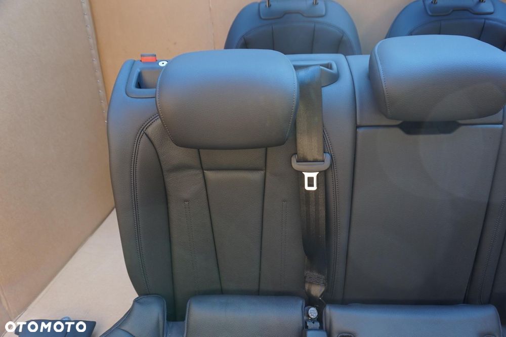 FOTELE KANAPA BOCZKI TUNEL AUDI A4 B9 8W SEDAN SKÓRA GRZANE NOWE - 10