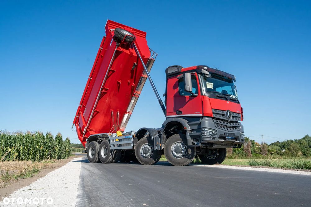 Mercedes-Benz Arocs 4148 AK 8x8 wywrotka tylnozsyp rynna KHKIPPER MEILLER - 6