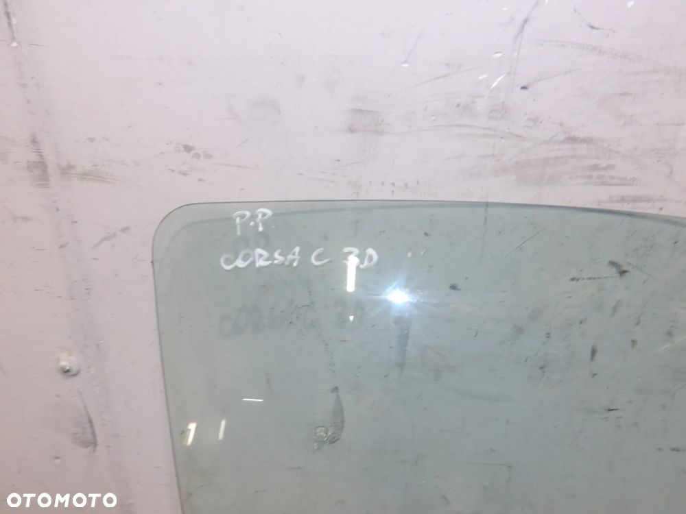 OPEL CORSA C 00-03 1.2B SZYBA PRAWA PRZEDNIA - 4