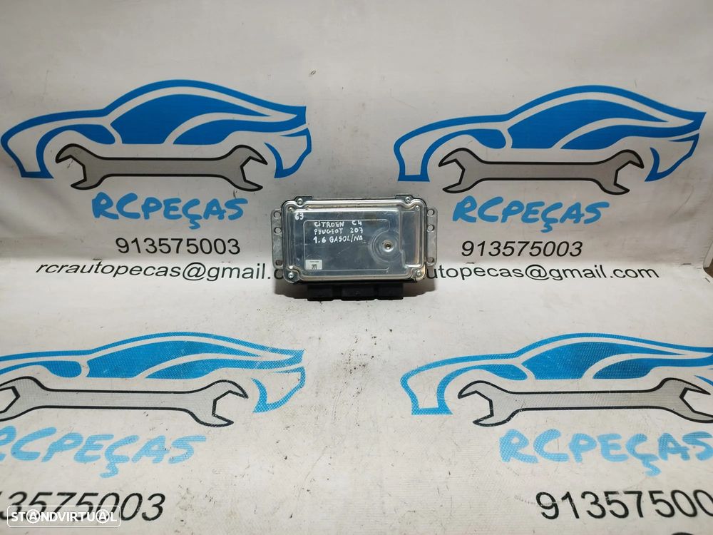 CENTRALINA ECU MOTOR CITROEN C4 1.6 16V 120CV 9664058780 281208364 281192462C BSI04EVK0100 BSI04EVK0100  PEUGEOT 207 1.6i 16V 109CV - 4