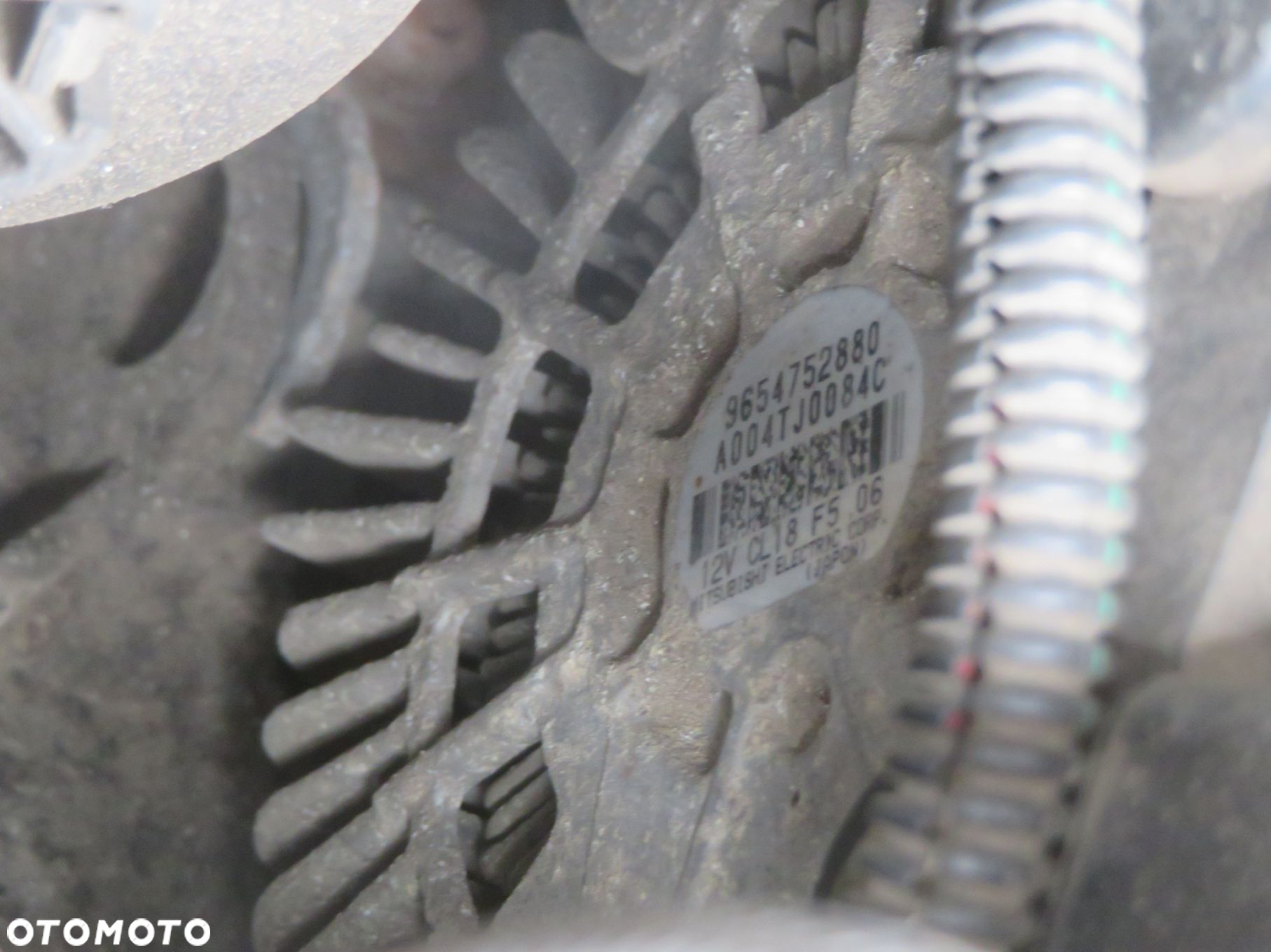 ALTERNATOR 407 SW 2.0 HDI 9654752880 PEUGEOT 2004-2007 - 2