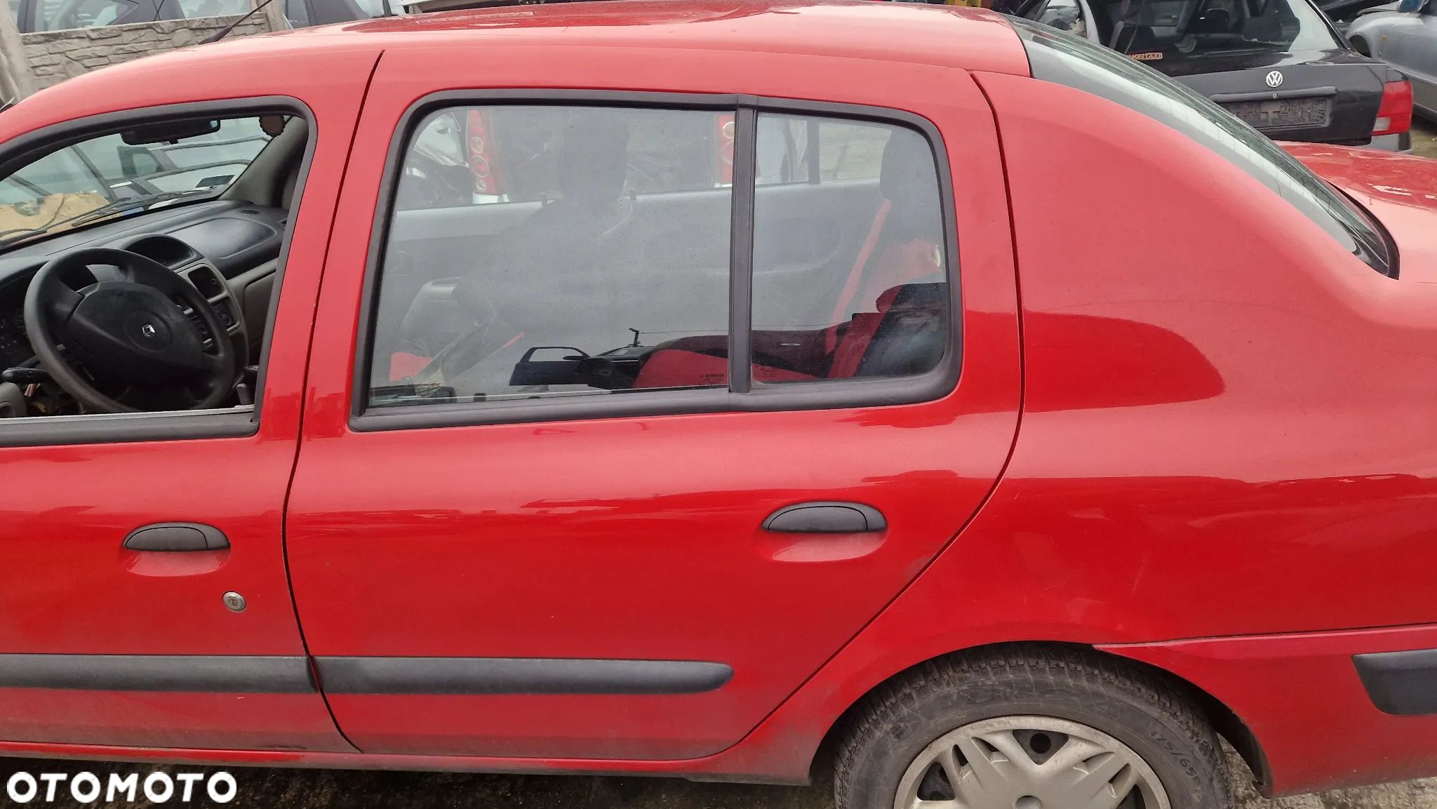 RENAULT THALIA I CLIO II DRZWI LEWY TYŁ OV727 - 1