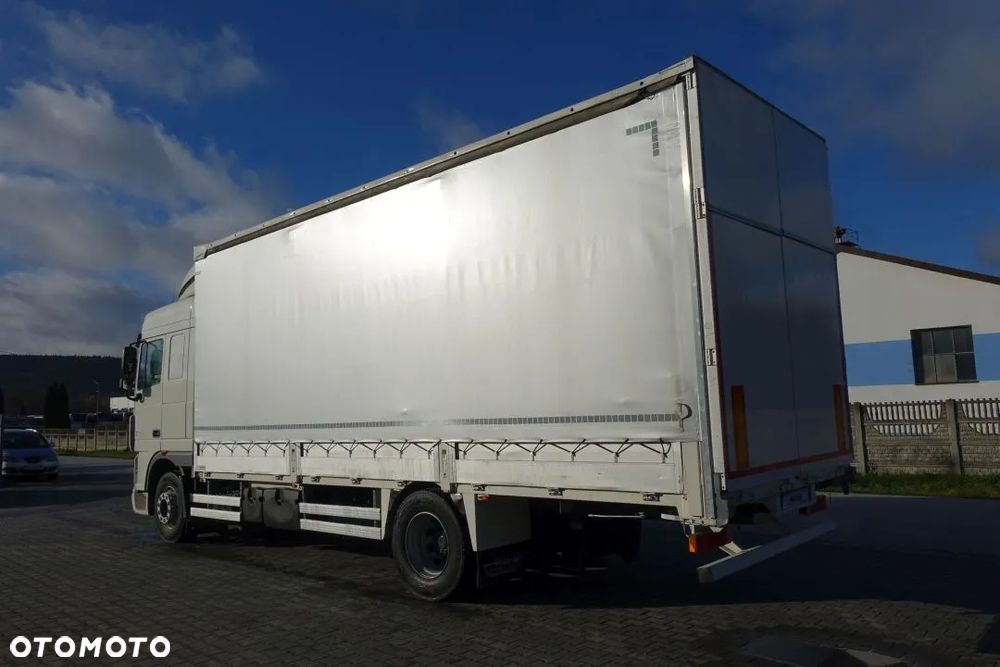 DAF XF 105.510 / BURTO-FIRANKA / EURO5 / AUTOMAT / NOWE PLANDEKI I DACH / PODŁOGA SZYNA-DESKA - 7