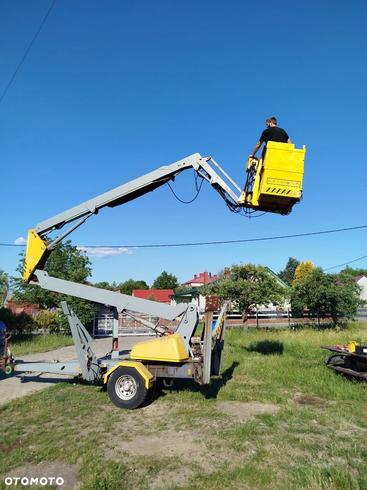 Nifty 16,4 metrowa Aerial k16t Kubota diesel podnośnik koszowy zwyżka Podest ruchomy - 6