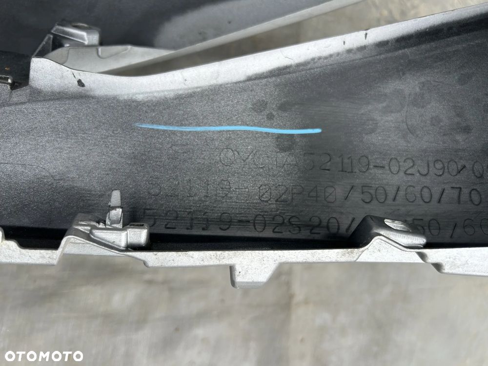 TOYOTA COROLLA E21 HB KOMBI LIFT 2022- ZDERZAK PRZÓD PRZEDNI LEWA LISTWA RAMKA KRATKA HALOGENU NA HALOGEN - 14