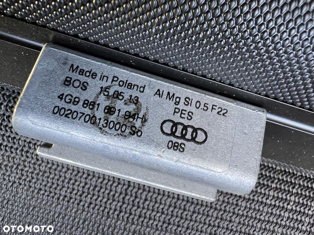 AUDI A6 A7 C7 4G roleta bagażnika + Siatka komplet - 6