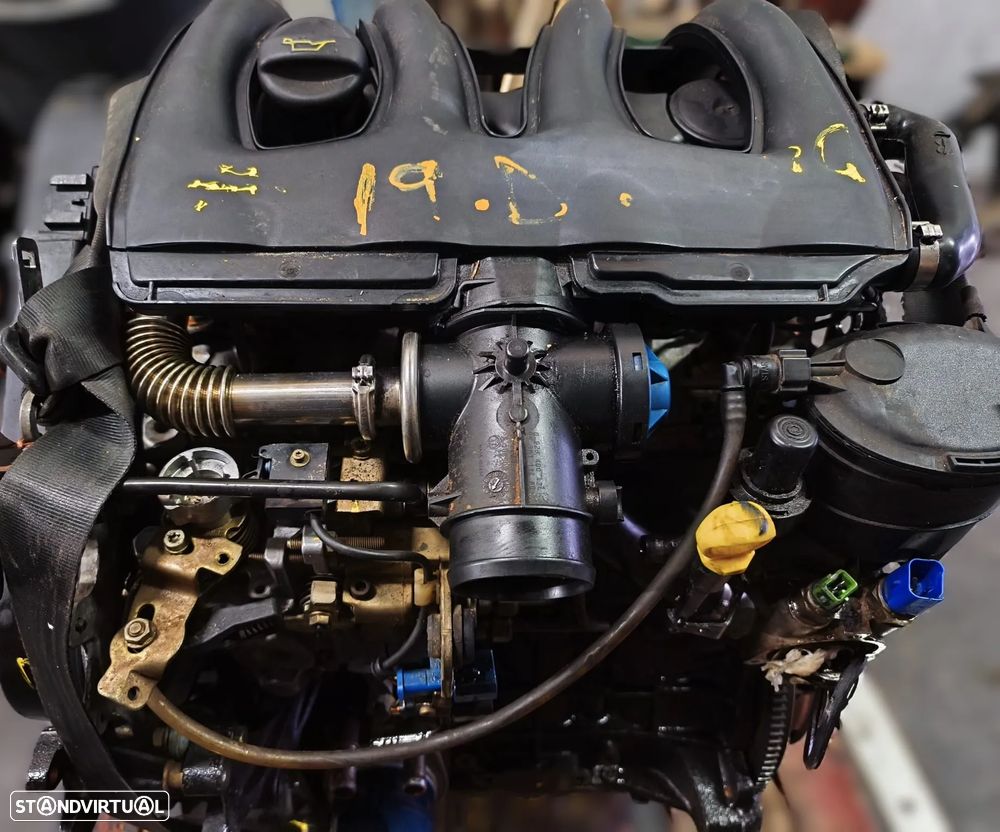 MOTOR COMPLETO PEUGEOT 206 / PARTNER / EXPERT/ CITROEN BERLINGO / JUMPY 1.9D 69CV WJY / WJZ - 1