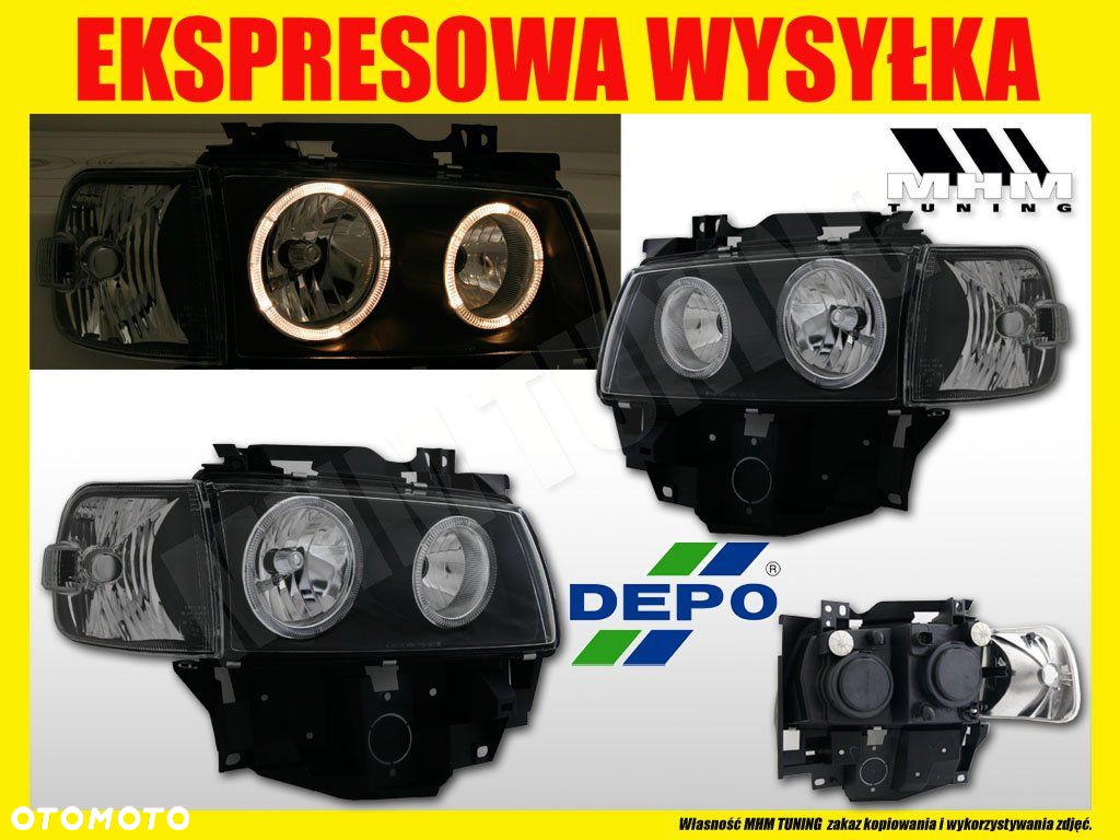REFLEKTOR LAMPA RINGI ANGEL VW T4 TRANSPORTER LIFT - 2