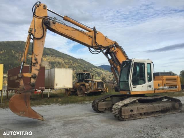 Piese dezmembrate pentru liebherr r914, coroana de rotile , lant de rulare,motor - 1