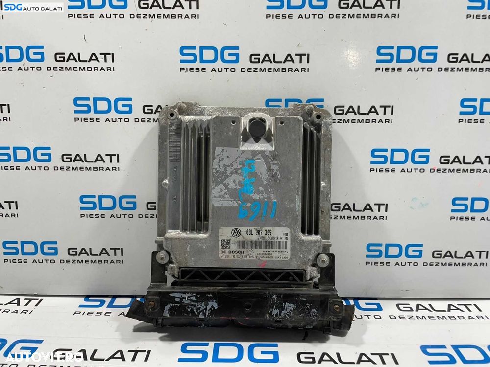 ECU Calculator Motor Bosch Audi A4 B8 2.0TDI CBAB 2008 - 2016 Cod 03L907309 0281015029 [L4066] [L4067] - 1