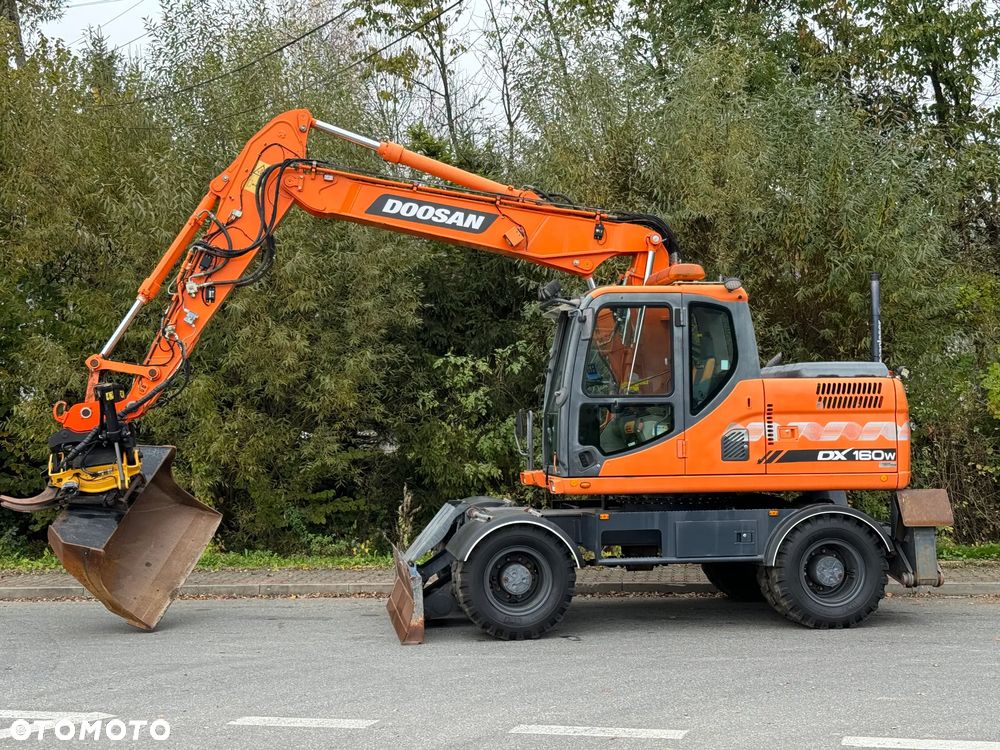 Doosan * DOOSAN DX160W *ROTOTILT* GPS 2D Leica * Sprowadzona * Stan Perfekcyjny * Koparka Kołowa * - 36
