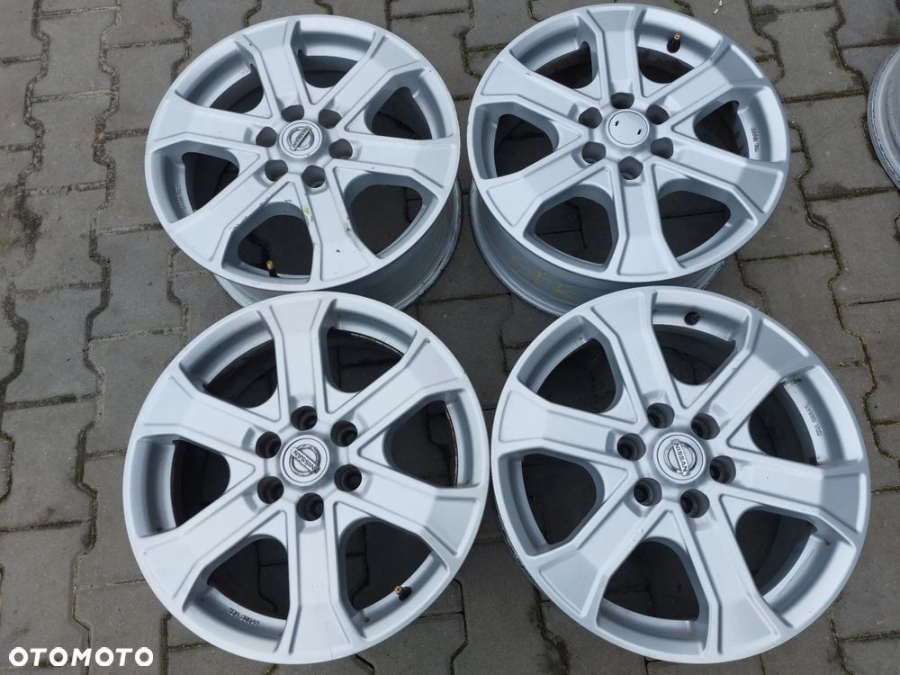 NISSAN NAVARA FELGI ALUMINIOWE R17 7J ET45 6X114.3 PROSTE SPRAWDZONE! - 1