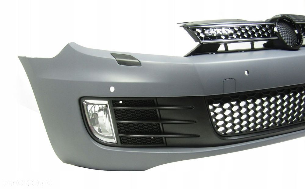 Zderzak przedni VW Golf 6 GTD Sprysk. / Pdc-4 Kompletny - 10