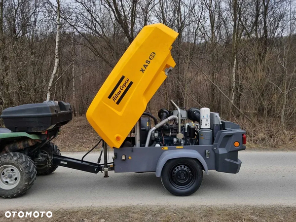 Atlas Copco Kompresor Śrubowy 5m XAS 88 silnik Kubota 4cylindry jak Nowy 2018rok z Norwegii