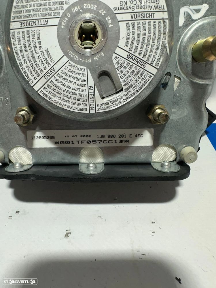 .Airbag Volante Guiador Original VW Volkswagen 1J0880201E 1997 - 2006 - 8